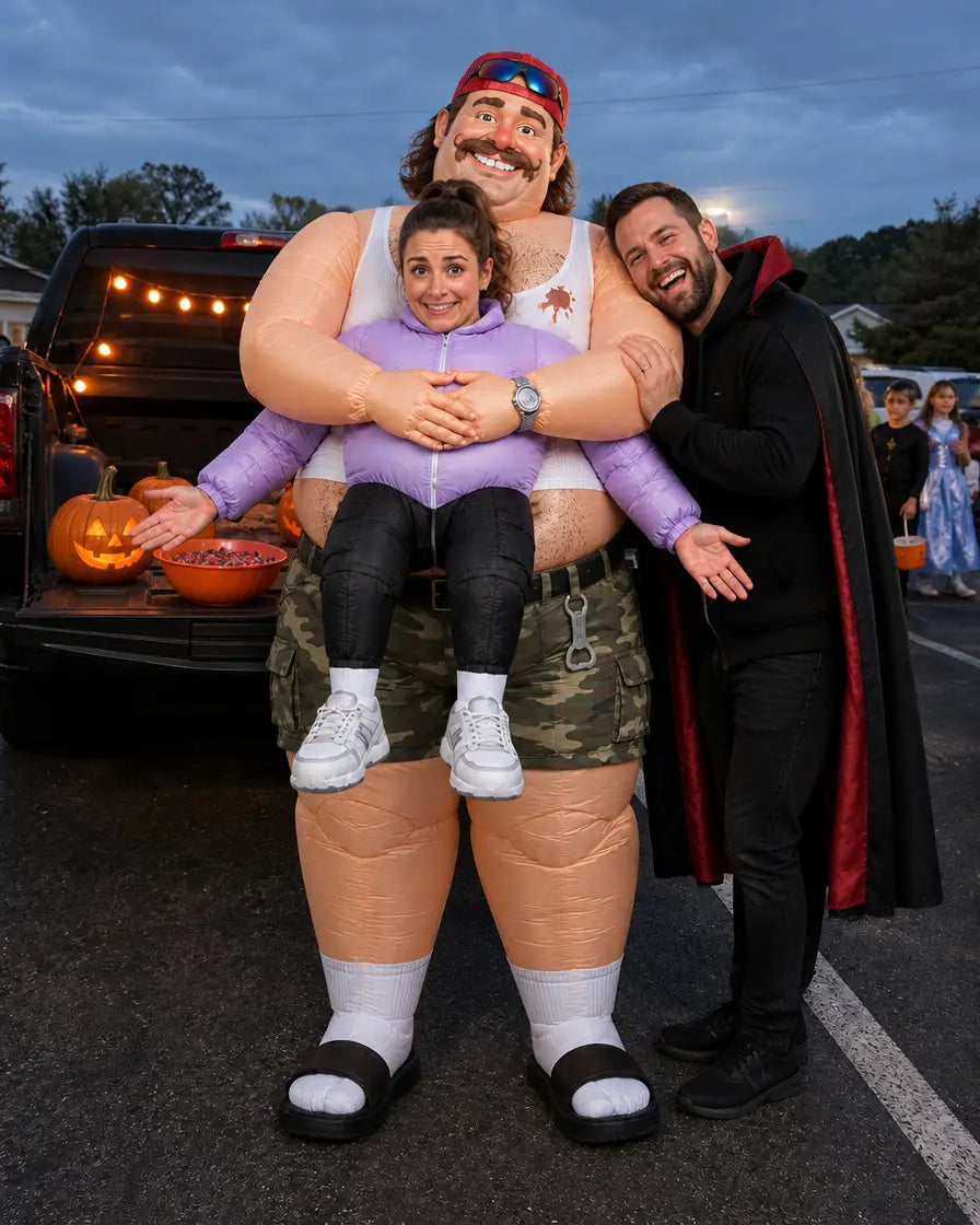 Hubby Grab Inflatable Costume